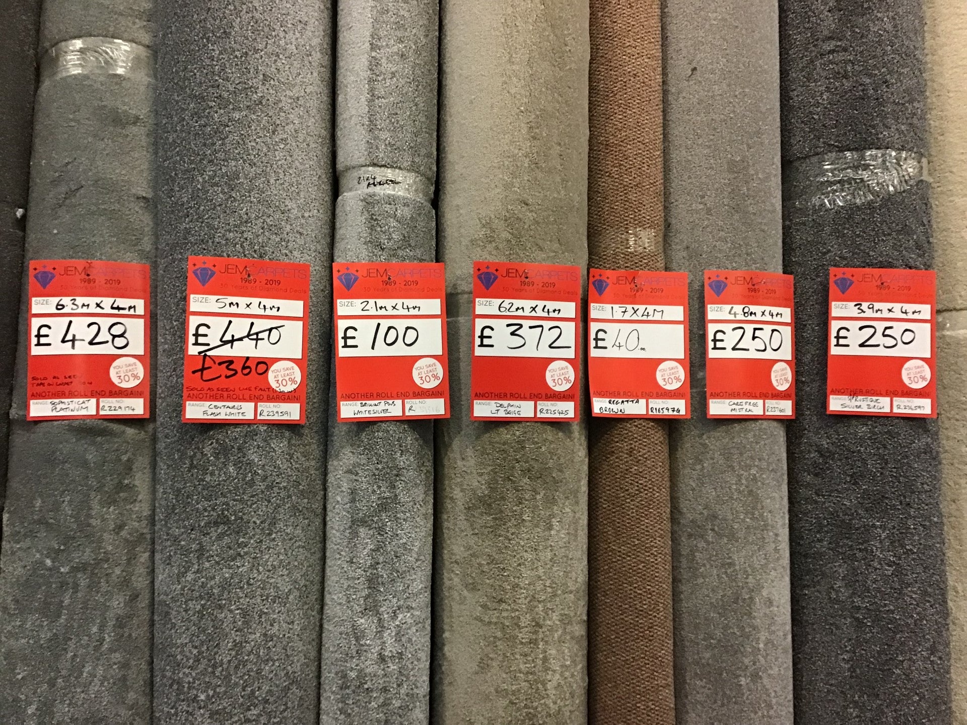 Roll End Bargains Page 2 JEM Carpets